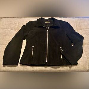 Vintage Black Corduroy Utility Jacket